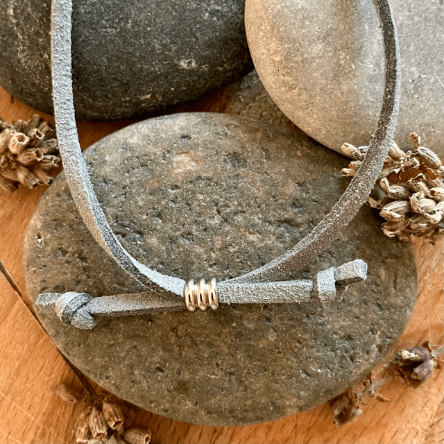 Cornish Sea Glass & Silver Star Pendant