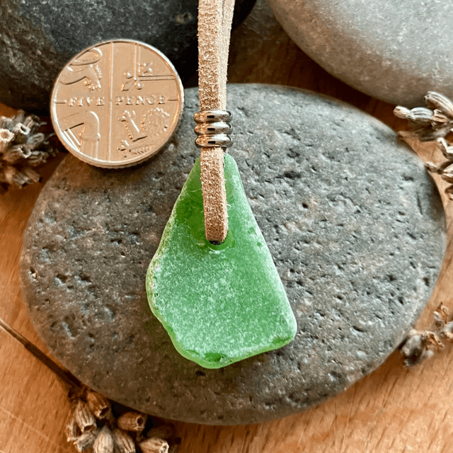 Cornish Sea Glass Pendant 